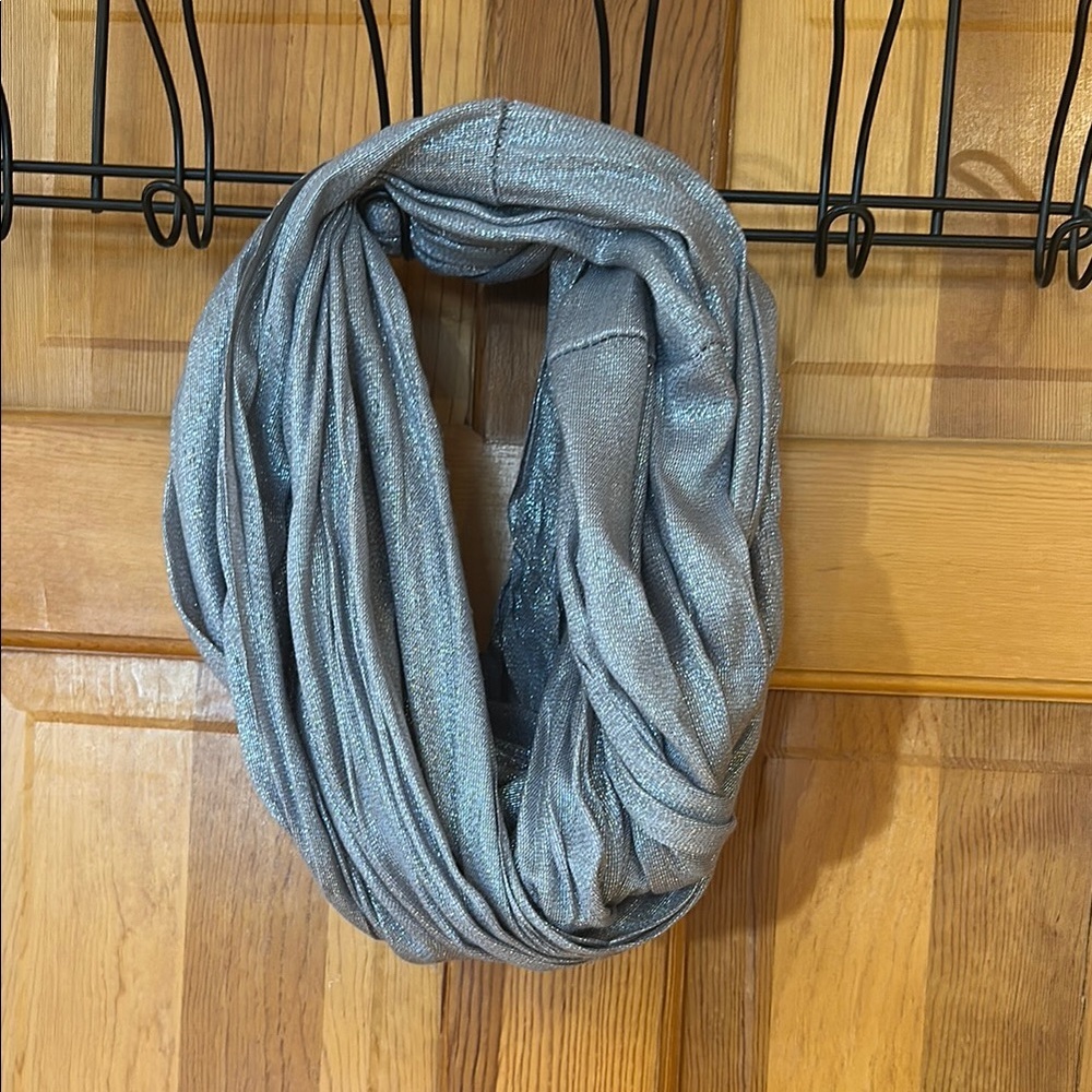 Elegant Silver Scarf